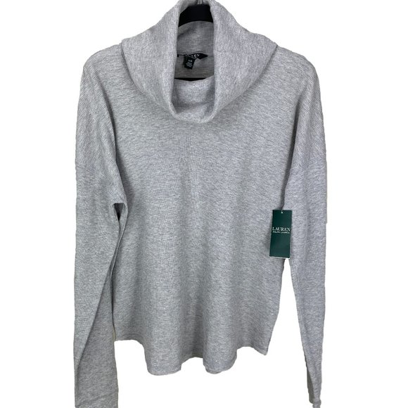Pull Femme Free Kisses Taupe – Manches Longues, Col Cowl, Maille Légère – Taille M